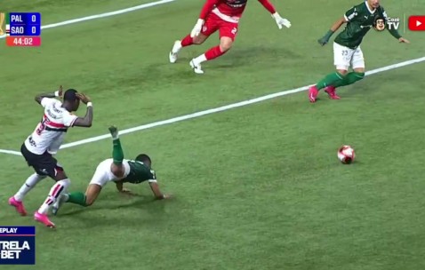 DB电子官网👀是点球吗？罗克首秀造争议点球，帕尔梅拉斯淘汰圣保罗进决赛