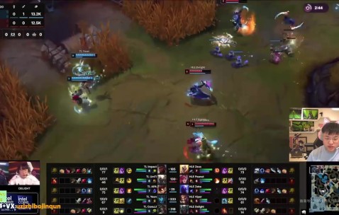 DB视讯百家乐Uzi看TL被HLE翻盘：小花生在乱玩，TL实在打不过！