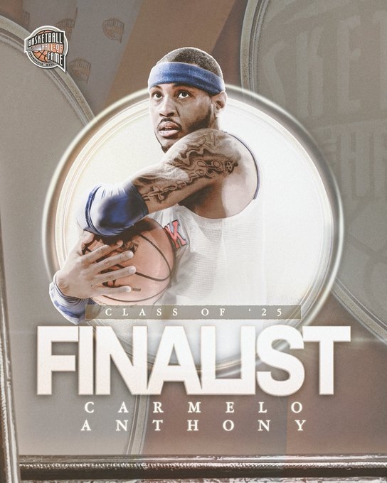 DB官网在线登录入口安东尼转发自己入选2025年名人堂最终候选名单新闻:谦卑且荣幸!