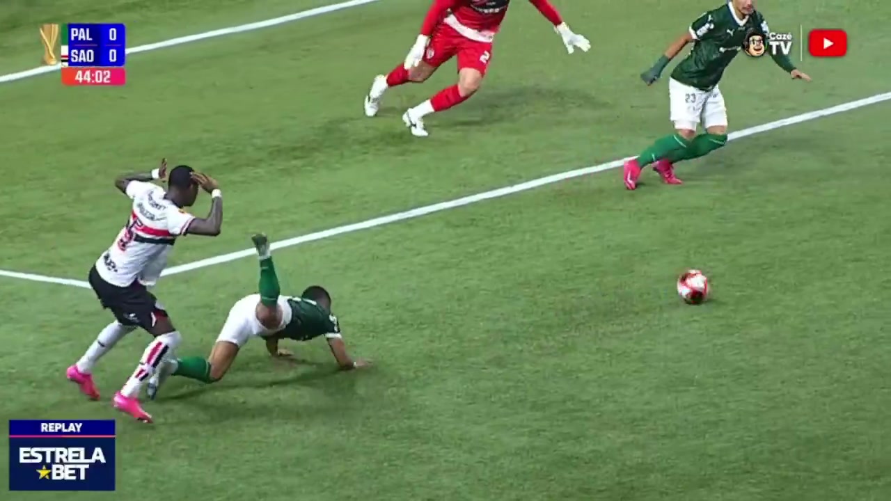 DB电子官网👀是点球吗？罗克首秀造争议点球，帕尔梅拉斯淘汰圣保罗进决赛