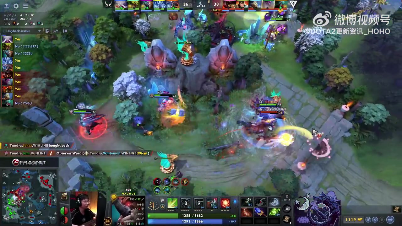 DB视讯官网📹️视频回顾XG翻盘团：XXS猛犸刷新制裁戴泽 Ame虚空买活开杀